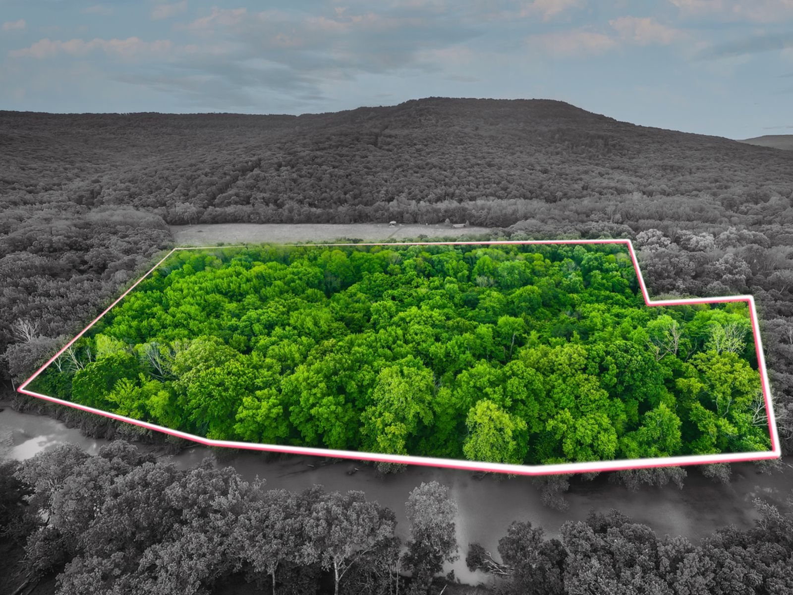 Land boundary overlay