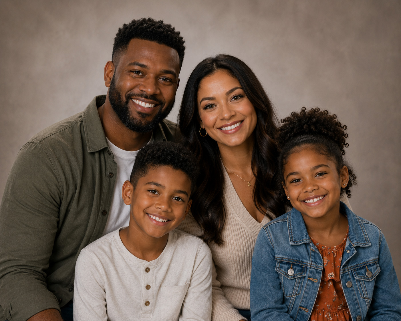 Family Photo Day portrait example